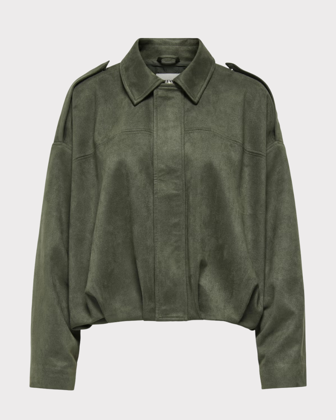Nia Faux Suede Bat Jacket