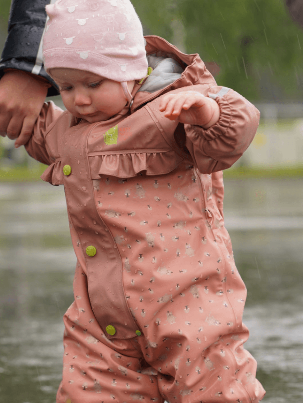 Babyregndress Pytt-Yttertøy-Kattnakken-Aandahls