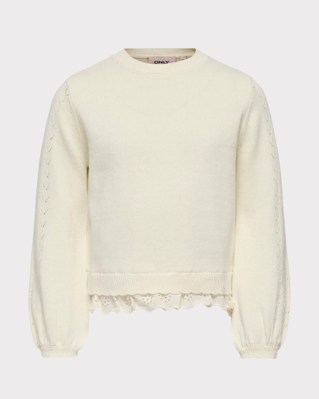 Kmgluna Ls Mix Pullover Knt