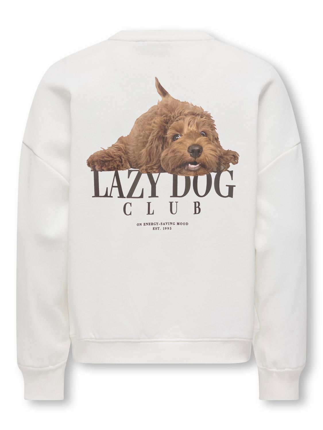 Kogbila L/s Ovz Print O-Neck Swt Noos