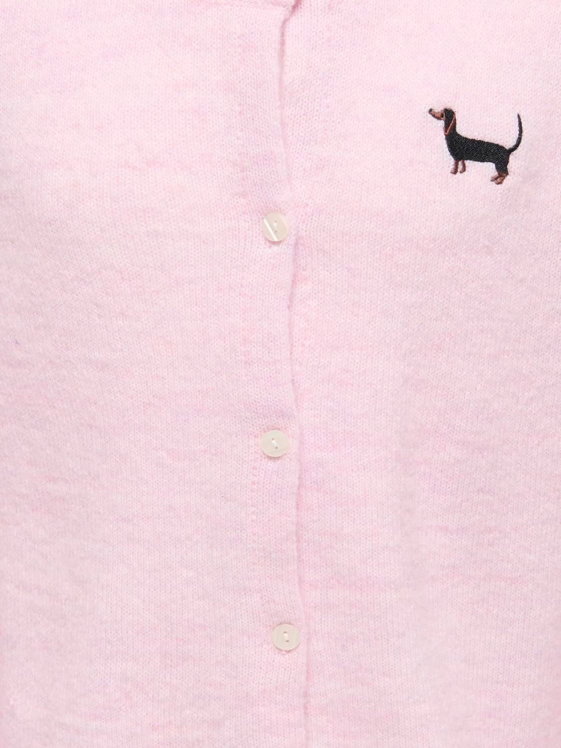Kogevia Life Ls O-Neck Cardigan Vd Knt