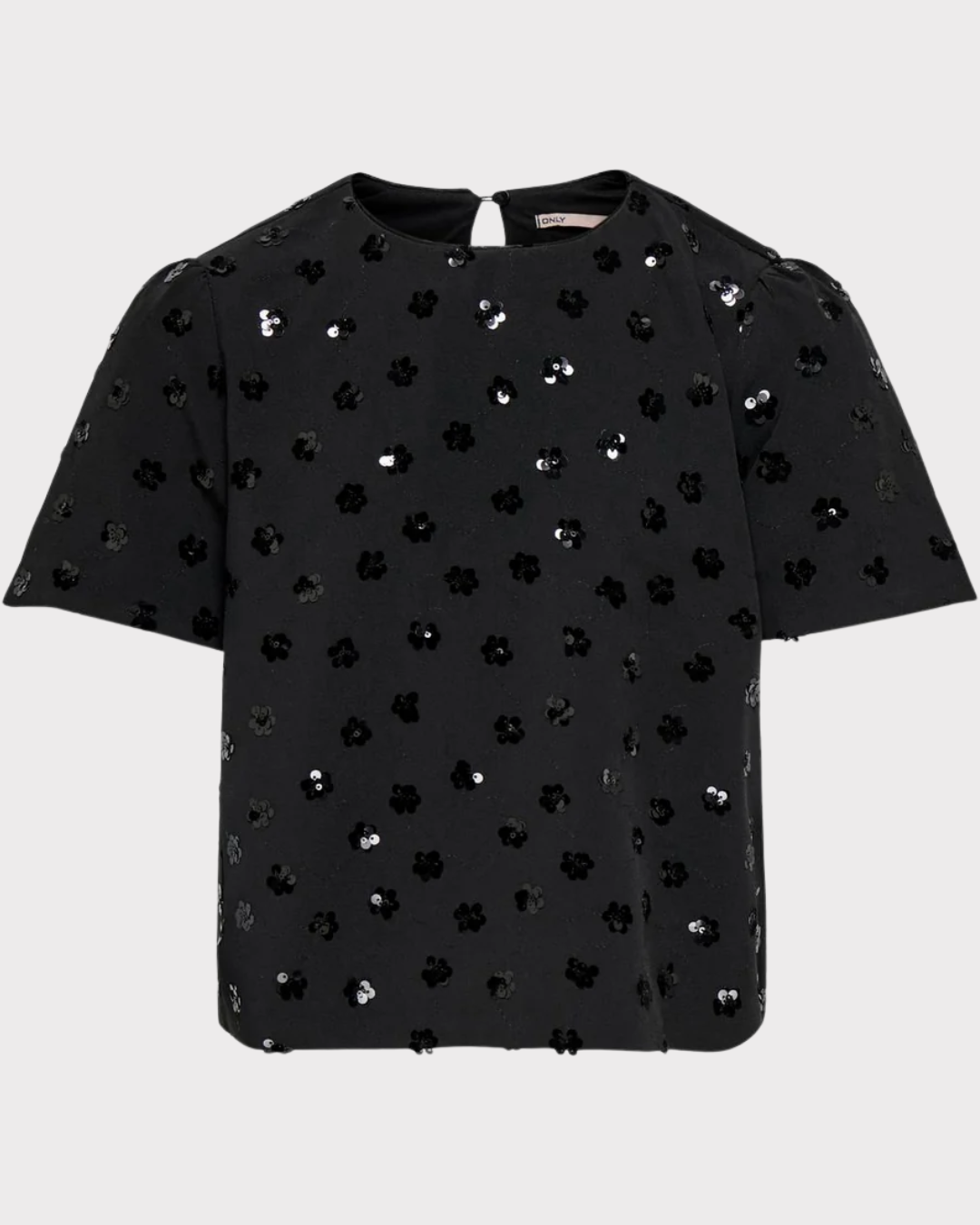 Kognanna S/s Sequin Detail Top Tlr