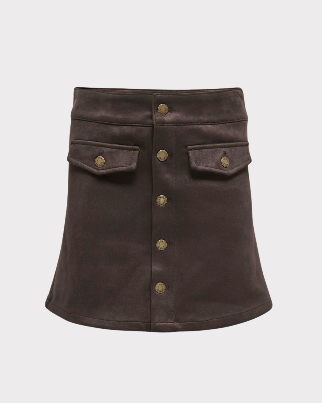 Kognia Faux Suede Skirt Otw