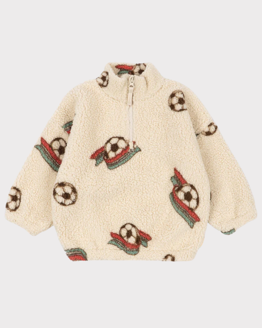 JODY TEDDY HALF ZIP GRS