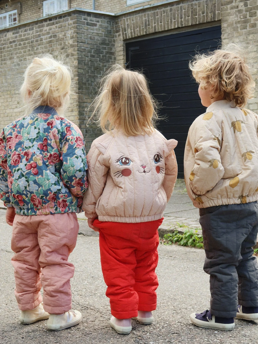 Juno Printet Bomber Jacket-Ytterjakker-Konges Sløjd-Aandahls