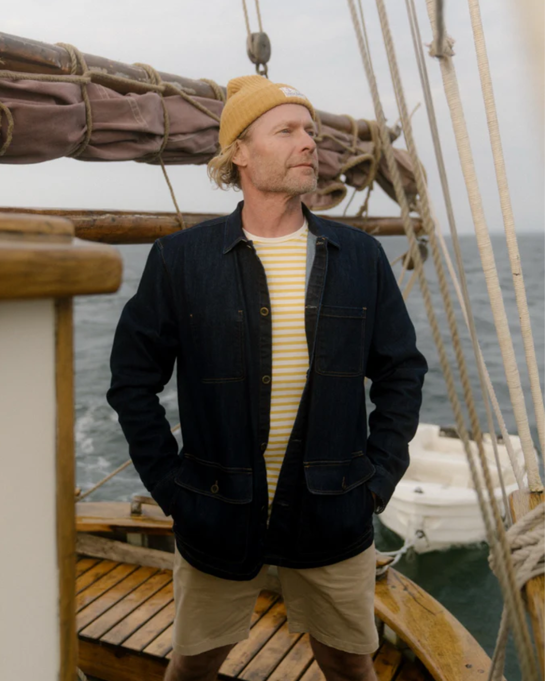Marine Denim Jacket-Ytterjakker-Lakor-Aandahls