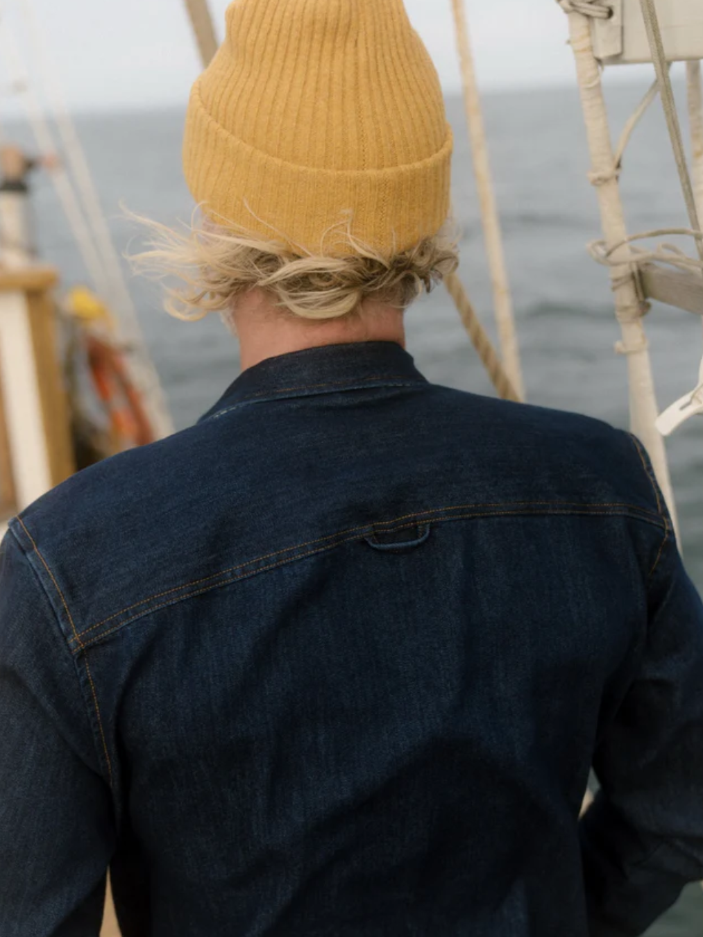 Marine Denim Jacket-Ytterjakker-Lakor-Aandahls