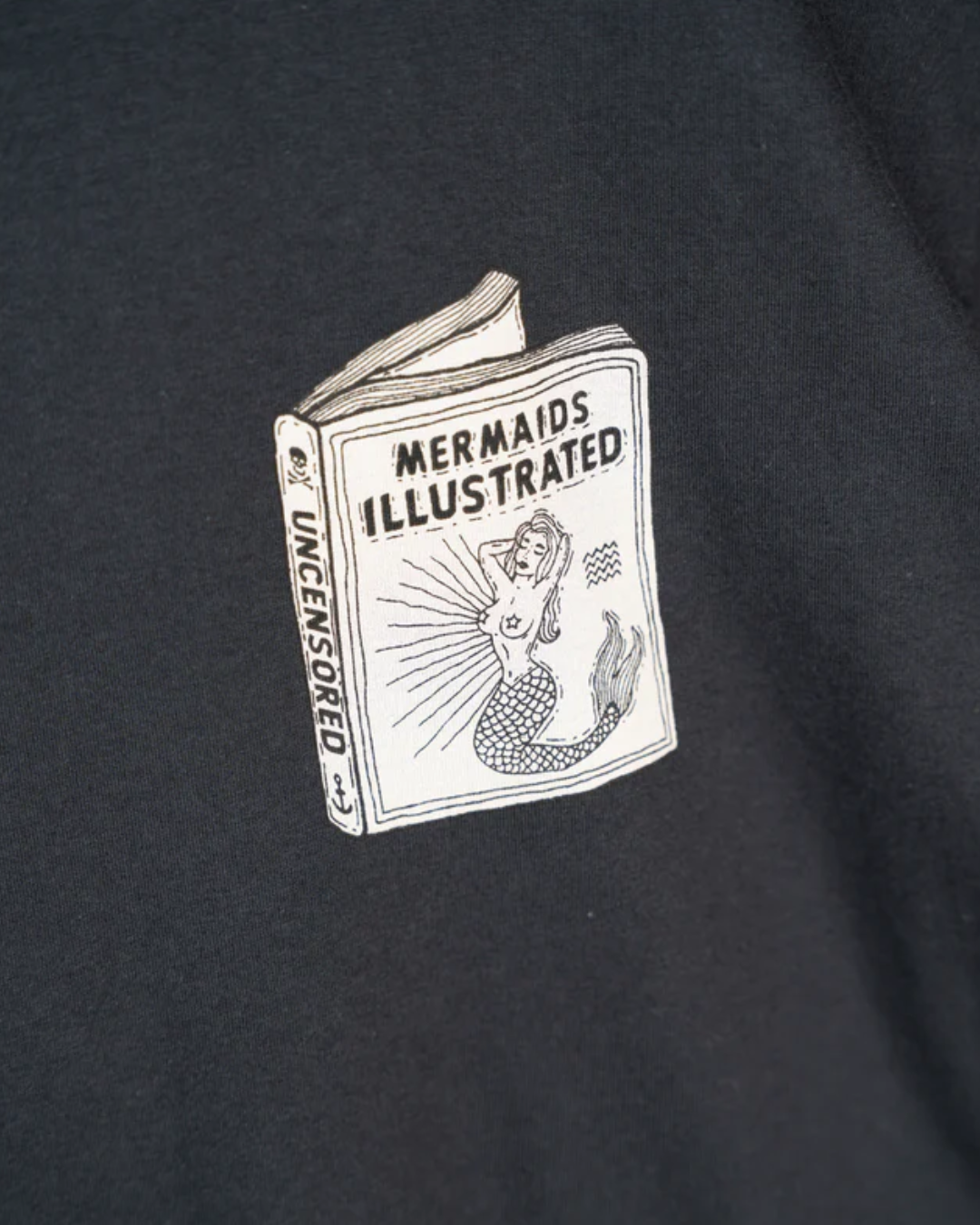Mermaids Illustrated Book T-shirt