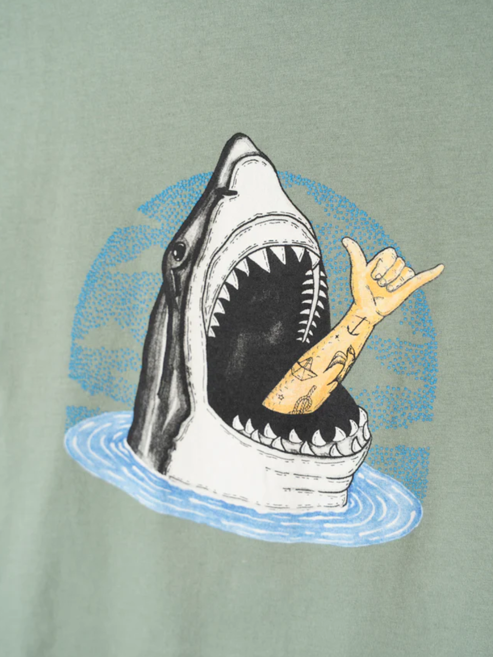 Shark Shaka T-shirt-T-shirt-Lakor-Aandahls