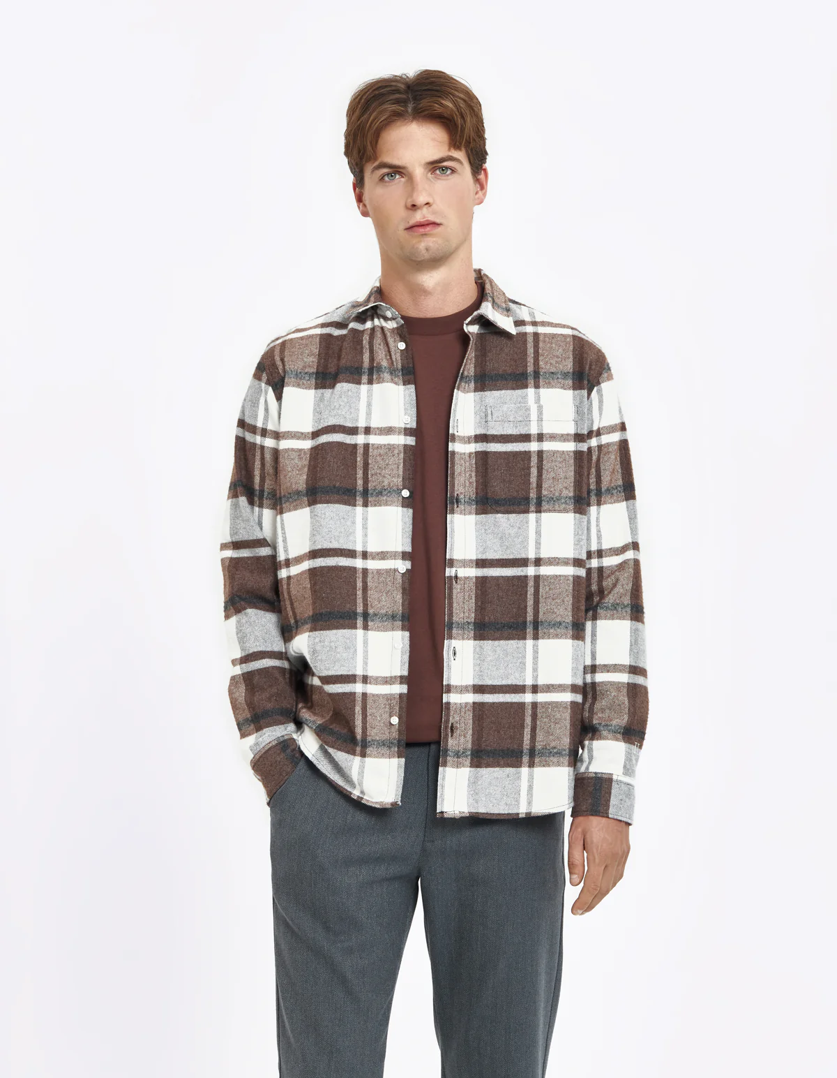 Jeremy Flannel Shirt-Skjorter-Les Deux-Aandahls