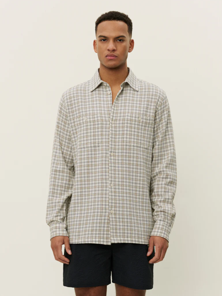 John Check Shirt-Skjorte-Les Deux-Aandahls