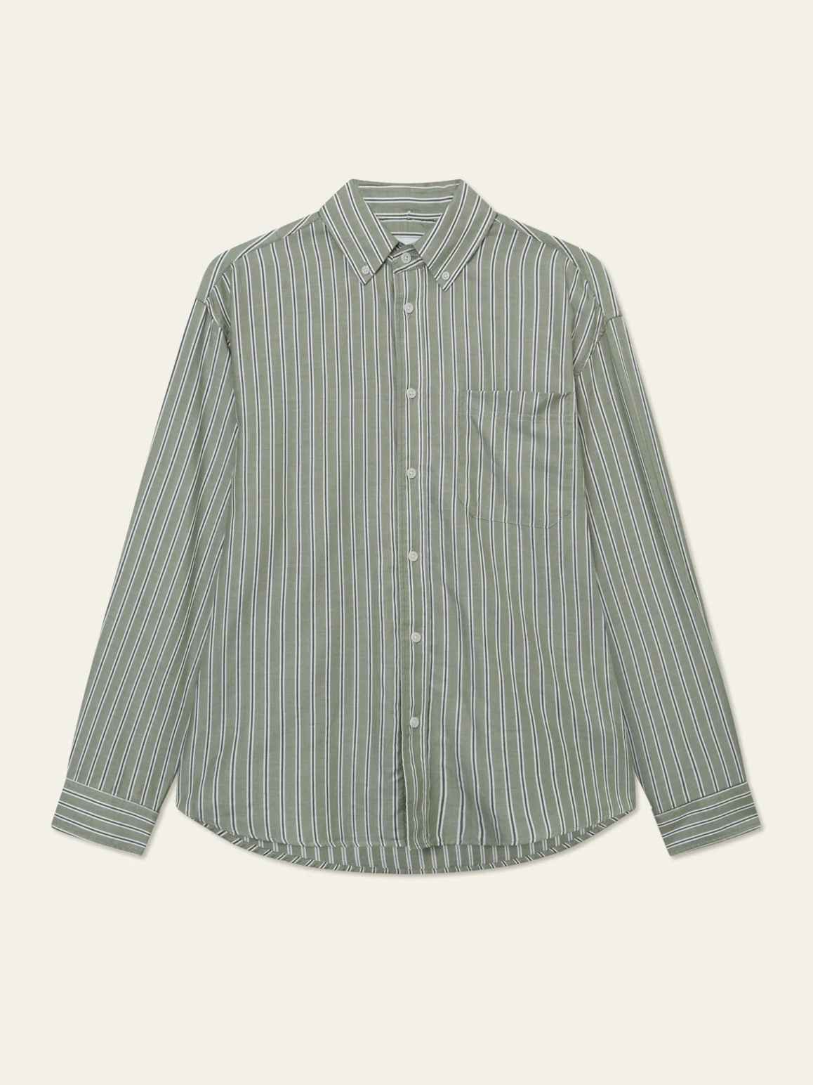 Kolton Herringbone Poplin Shirt-Skjorte-Les Deux-Aandahls