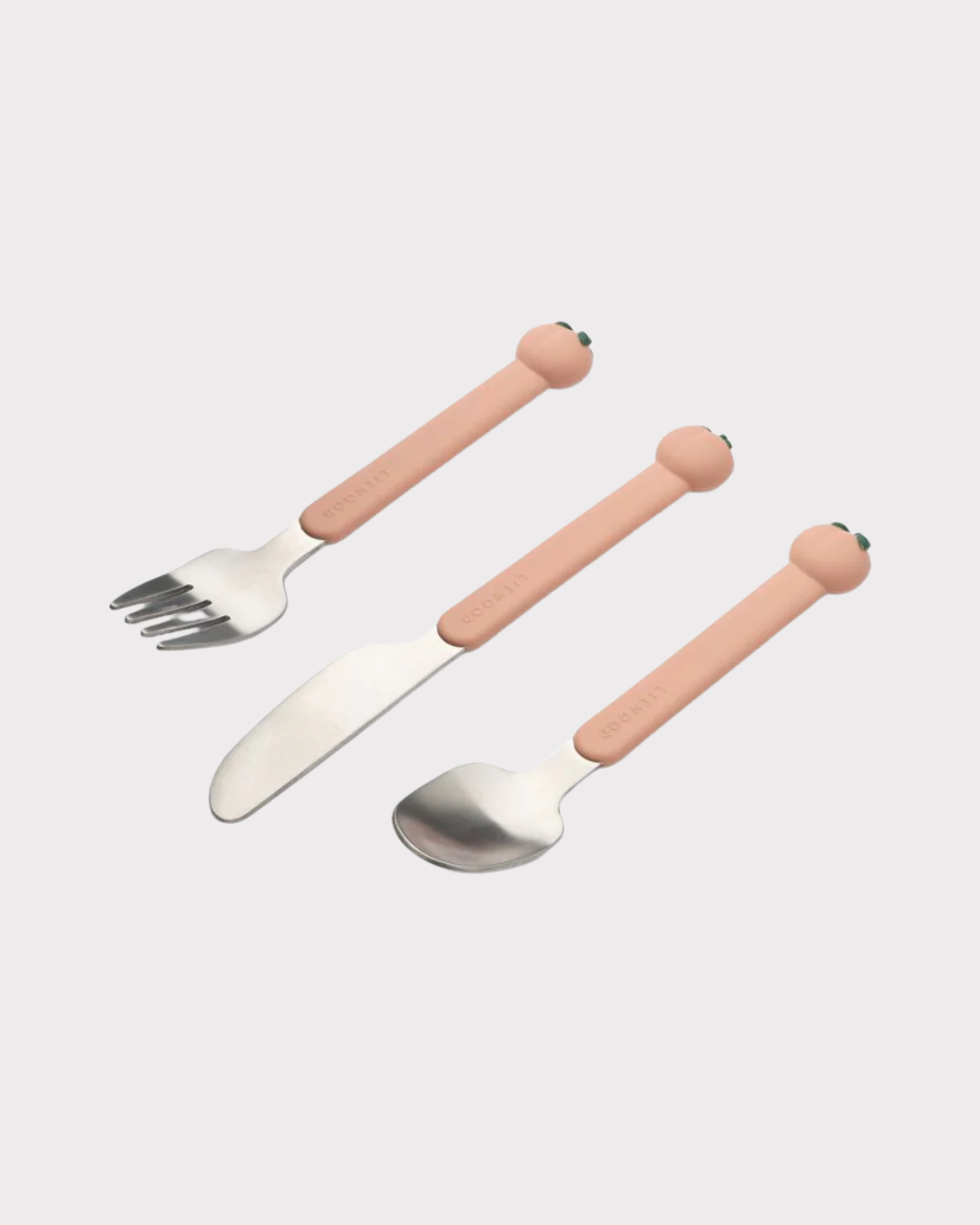 Tove Peach Cutlery Set-Tilbehør-Liewood-Aandahls