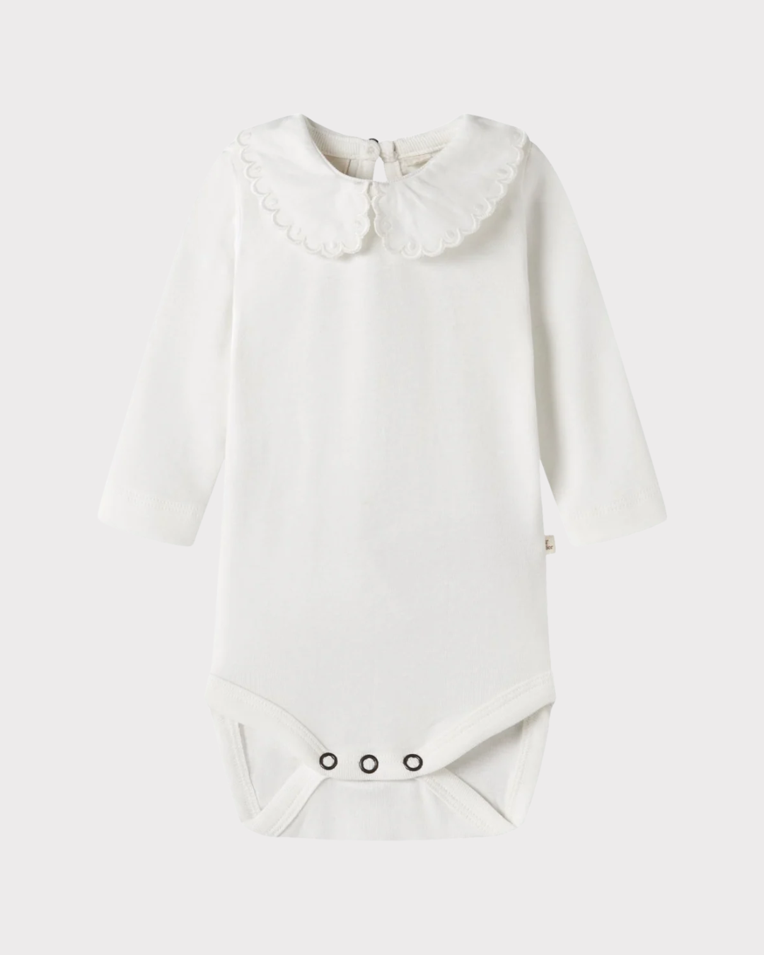 Lil-Atelier, Nbffundo Lia Ls Slim Body Lil, Overdel, hvit