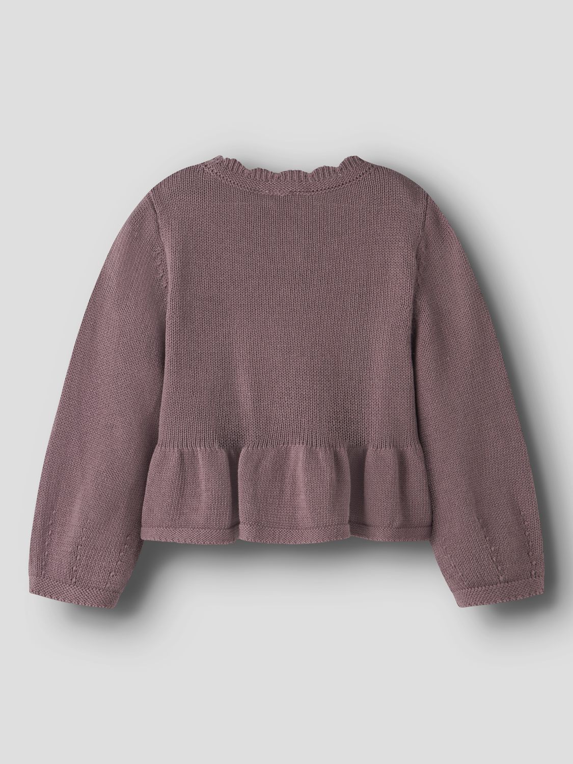 Nmframla Rir Ls Short Knit Card Lil