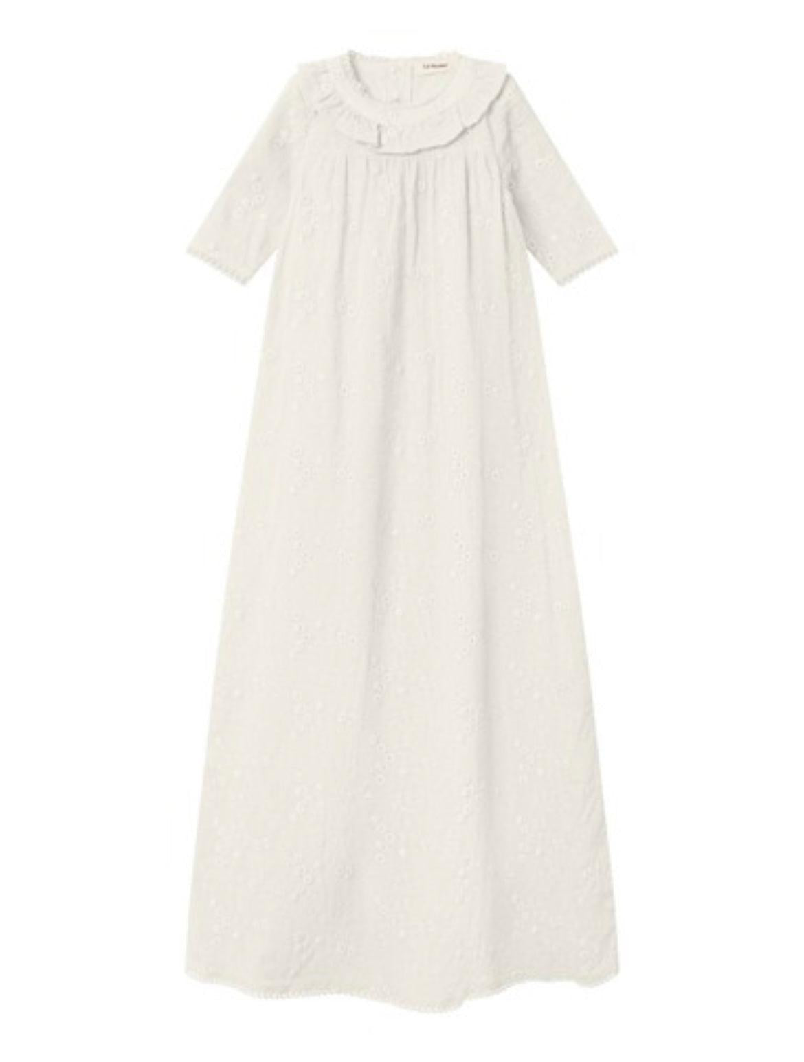nbfFauna LS Occasion Dress LIL-Kjole-Lil-Atelier-Aandahls