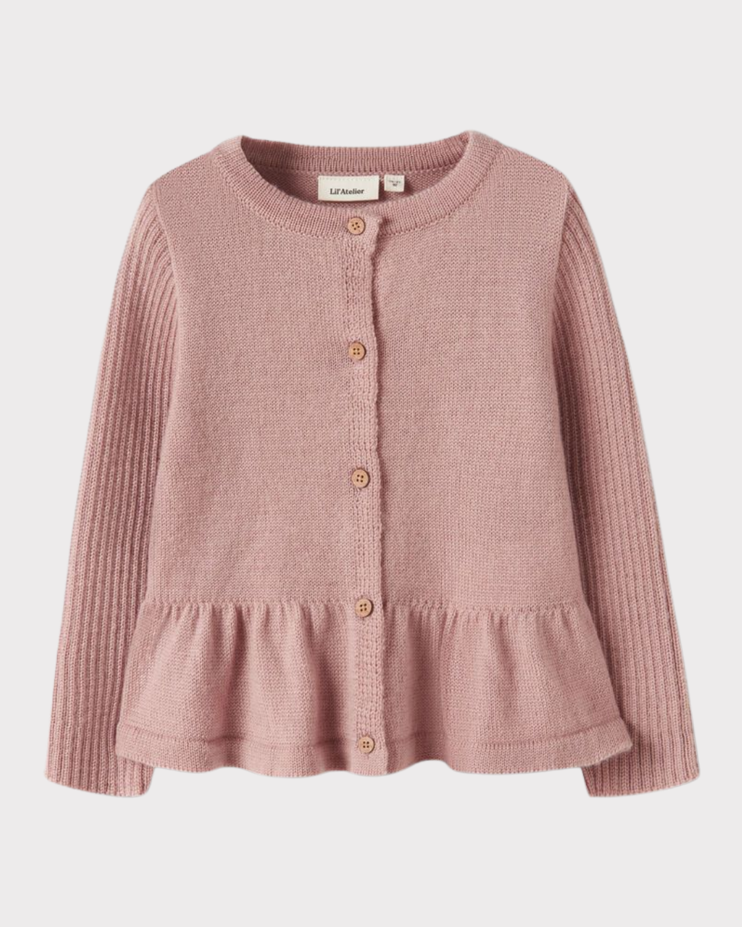 Nmfnomo Nia Wool Ls Knit Card Lil