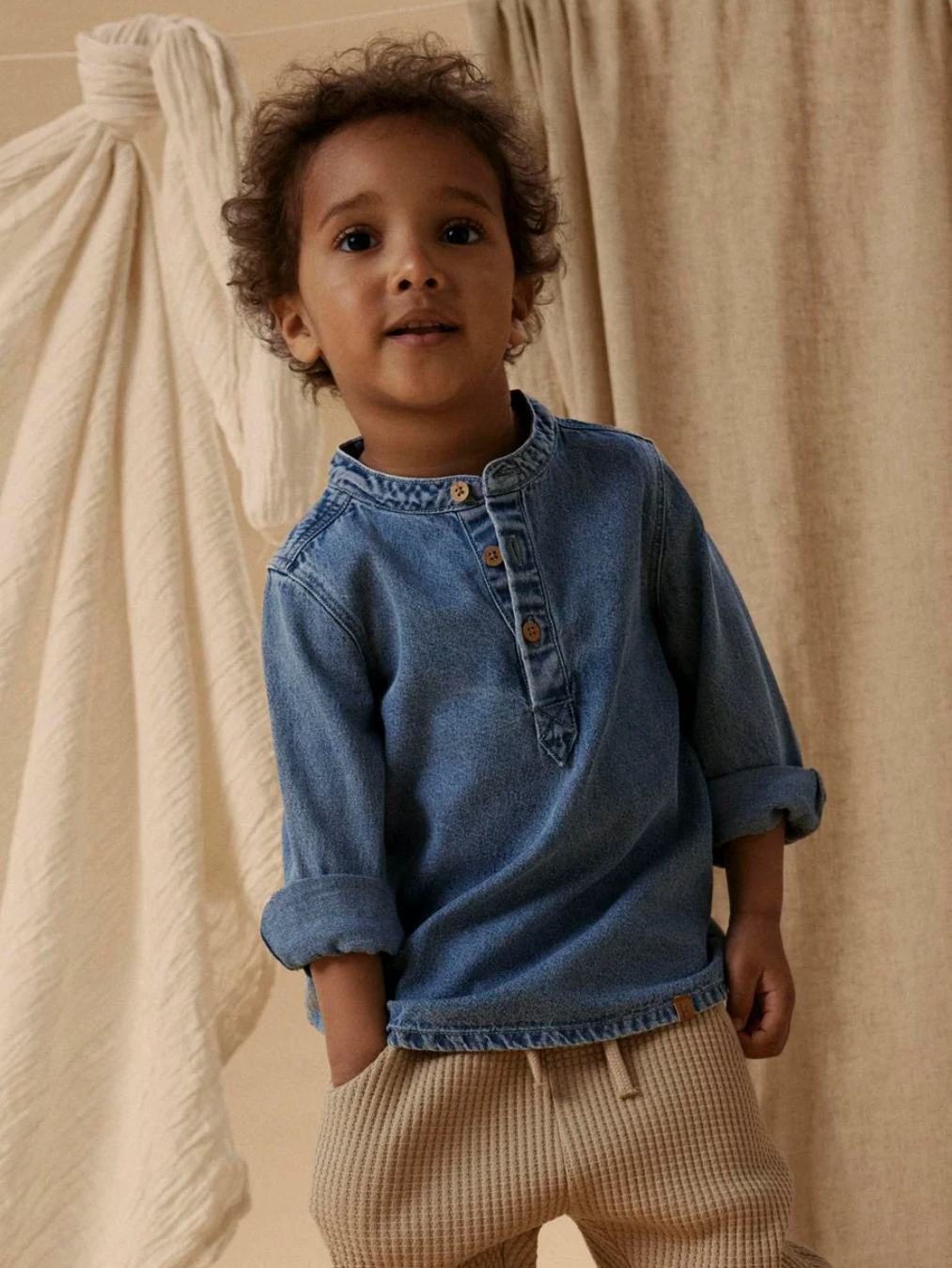 Nmmtaya Ls Loose Dnm Shirt 1166-Fd Lil-Skjorte-Lil-Atelier-Aandahls