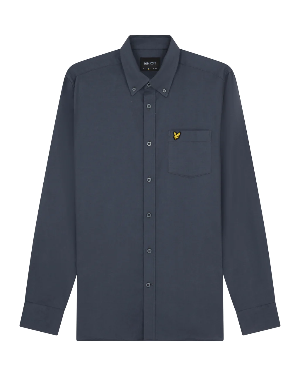 Plain Flannel Shirt-Skjorte-Lyle & Scott-Aandahls