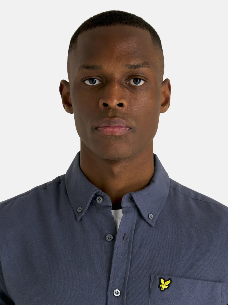 Plain Flannel Shirt-Skjorte-Lyle & Scott-Aandahls