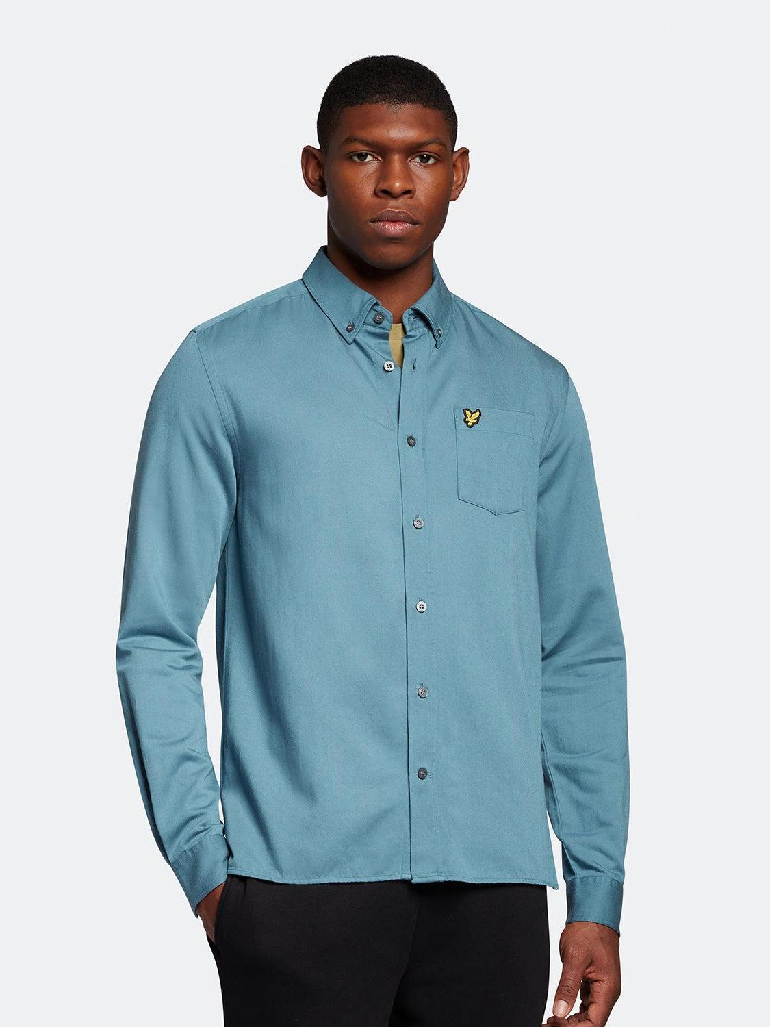 Washed Shirt-Skjorte-Lyle & Scott-Aandahls
