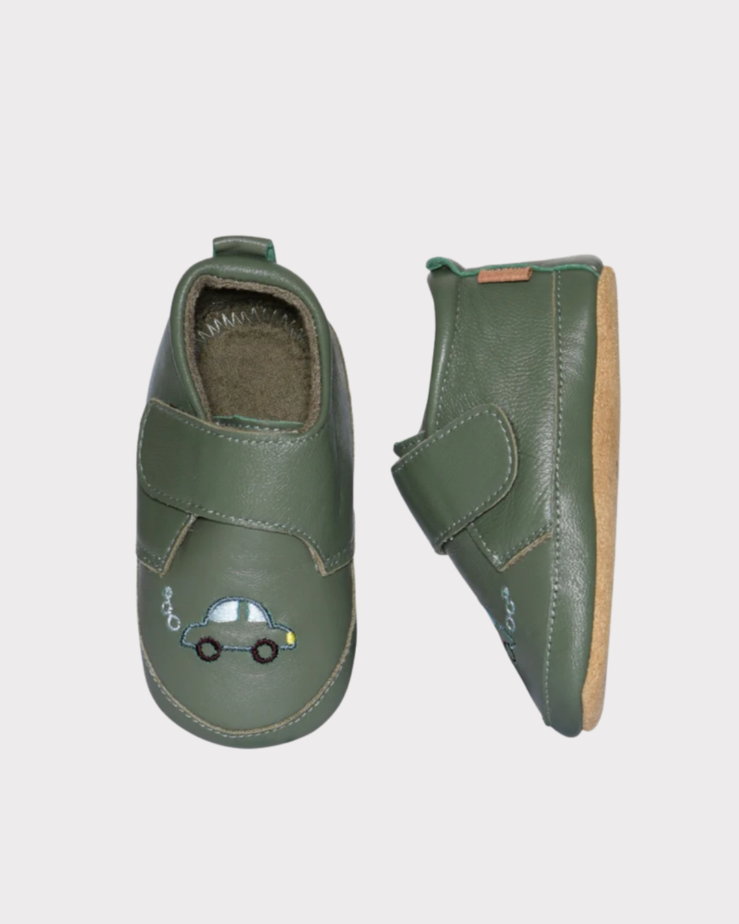 Petit auto leather slippers-Sko-Melton-Aandahls