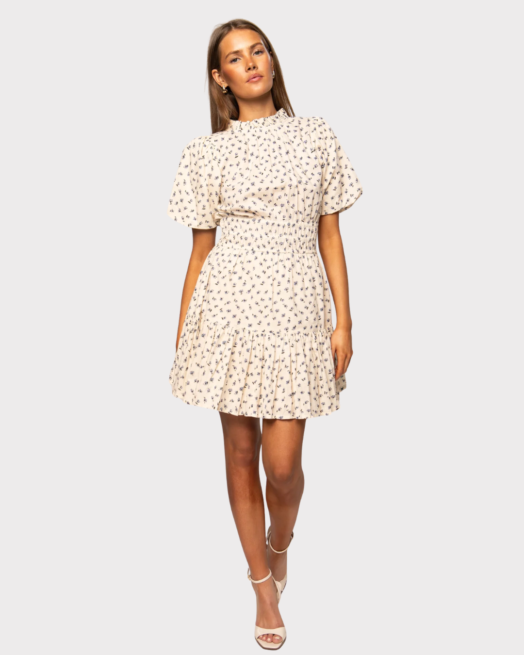 Louann Dress Petite Florals-Kjole-MISSMAYA-Aandahls