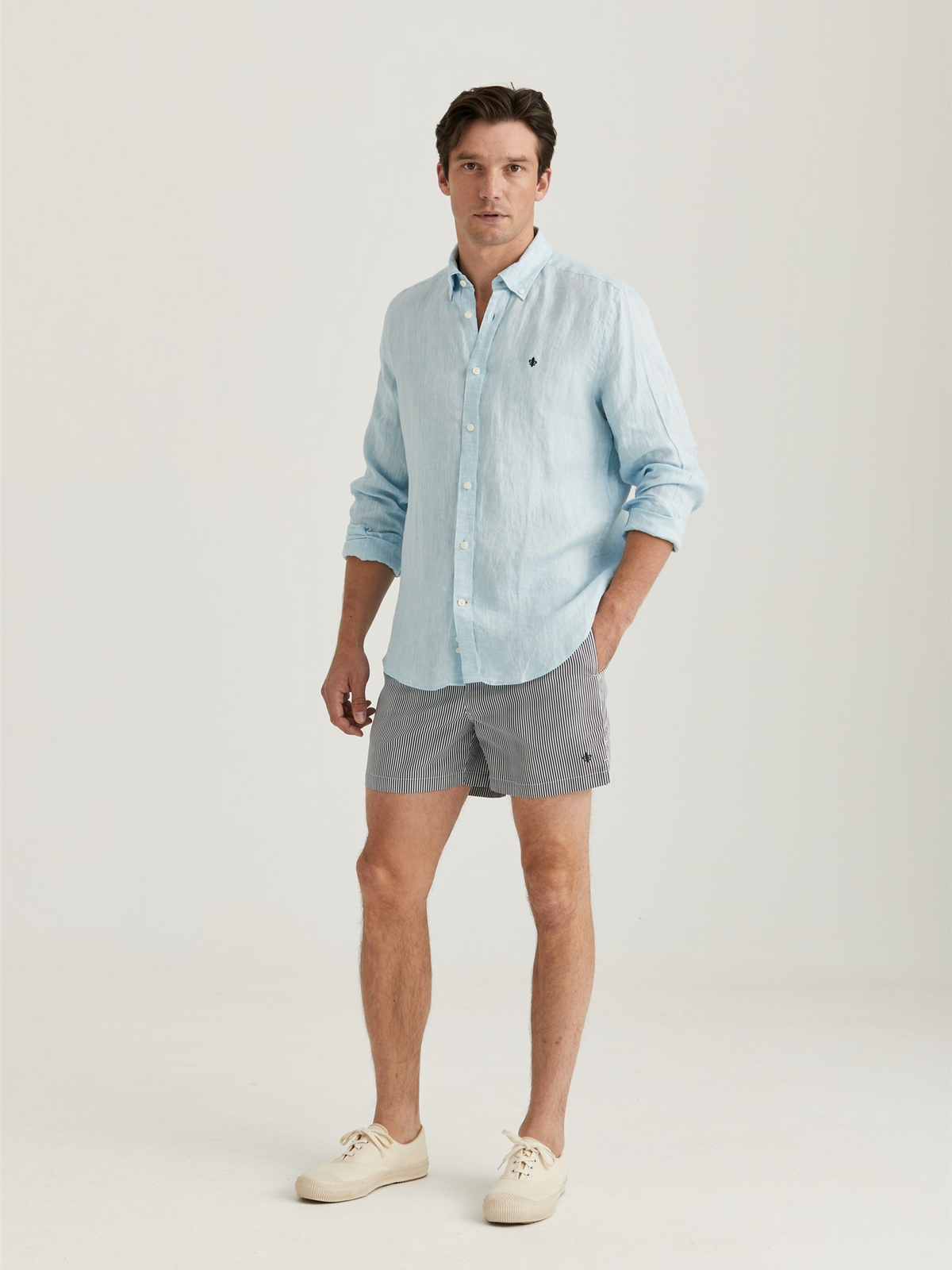 Douglas BD Linen Shirt LS-Skjorter-Morris-Aandahls
