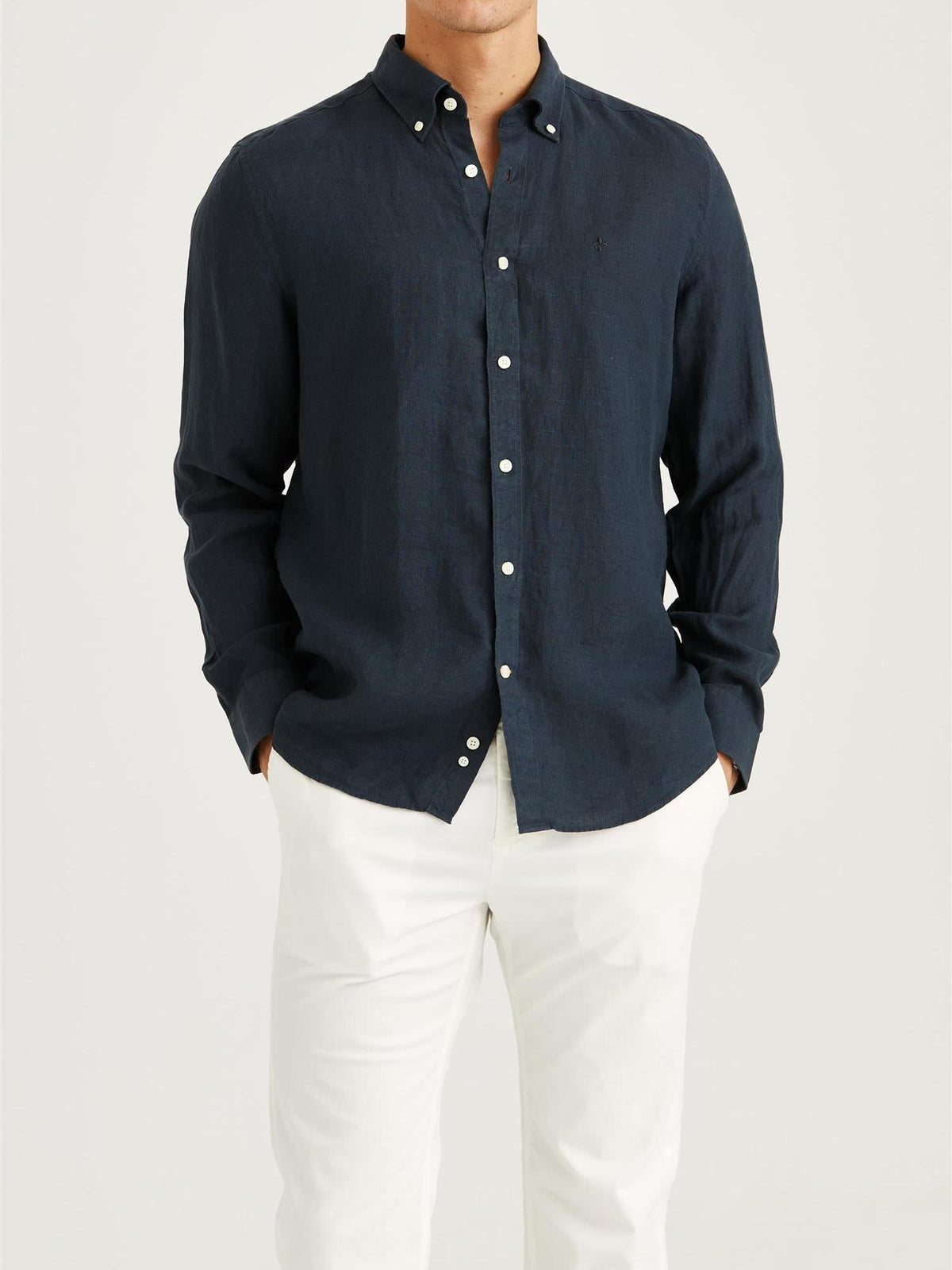 Douglas BD Linen Shirt LS-Skjorter-Morris-Aandahls