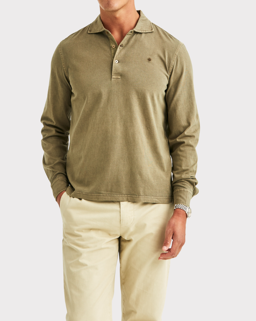 Harland LS Polo Shirt-Genser-Morris-Aandahls