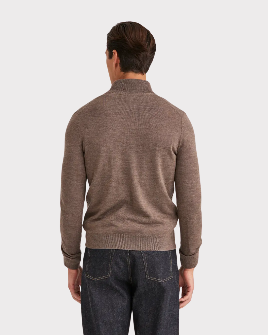 Merino Zip Cardigan