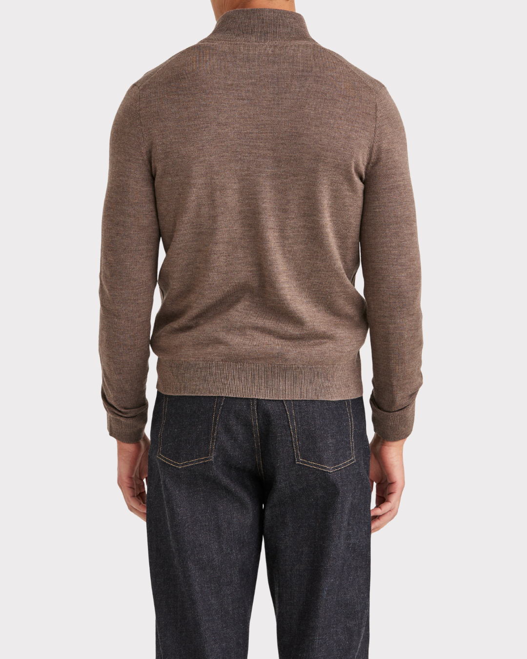 Merino Zip Cardigan