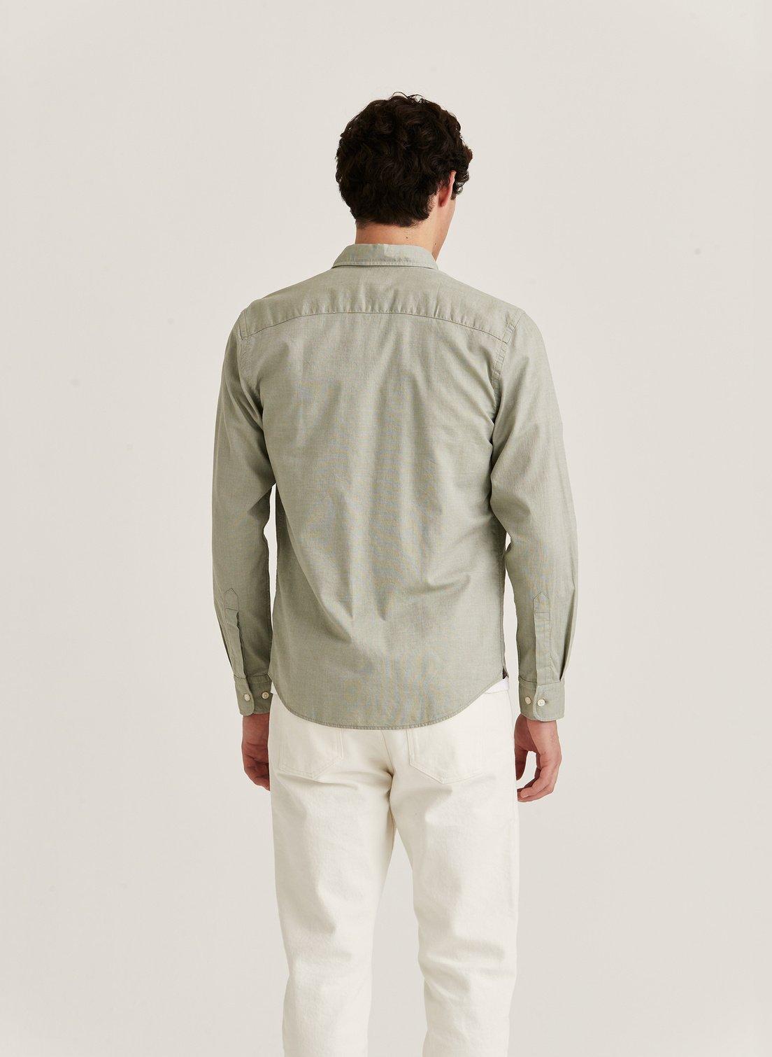 Structure Washed BD Shirt-Skjorter-Morris-Aandahls