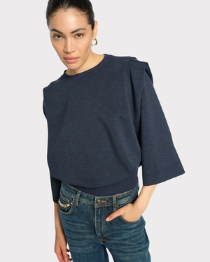 Mmmae O-3/4 Sleeve Sweatshirt