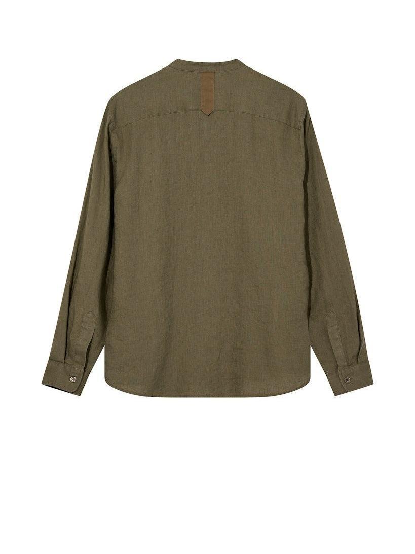 Theo Linen Shirt-Skjorte-Mos Mosh-Aandahls
