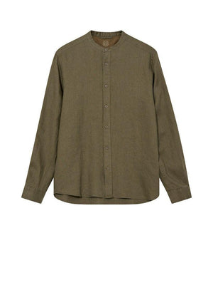 Theo Linen Shirt-Skjorte-Mos Mosh-Aandahls