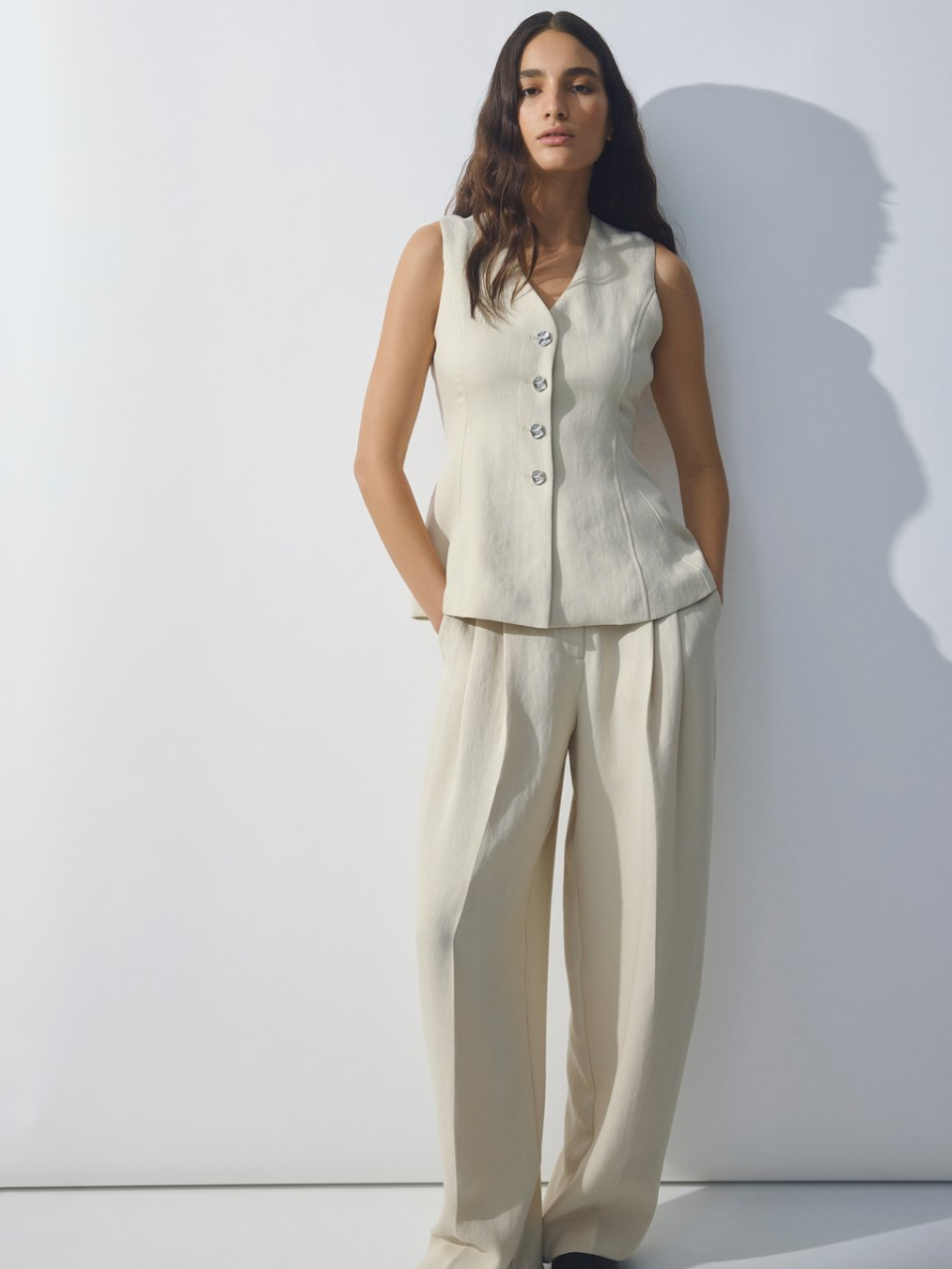 Mschesteriane Silver Waistcoat-Overdel-MSCH Copenhagen-Aandahls