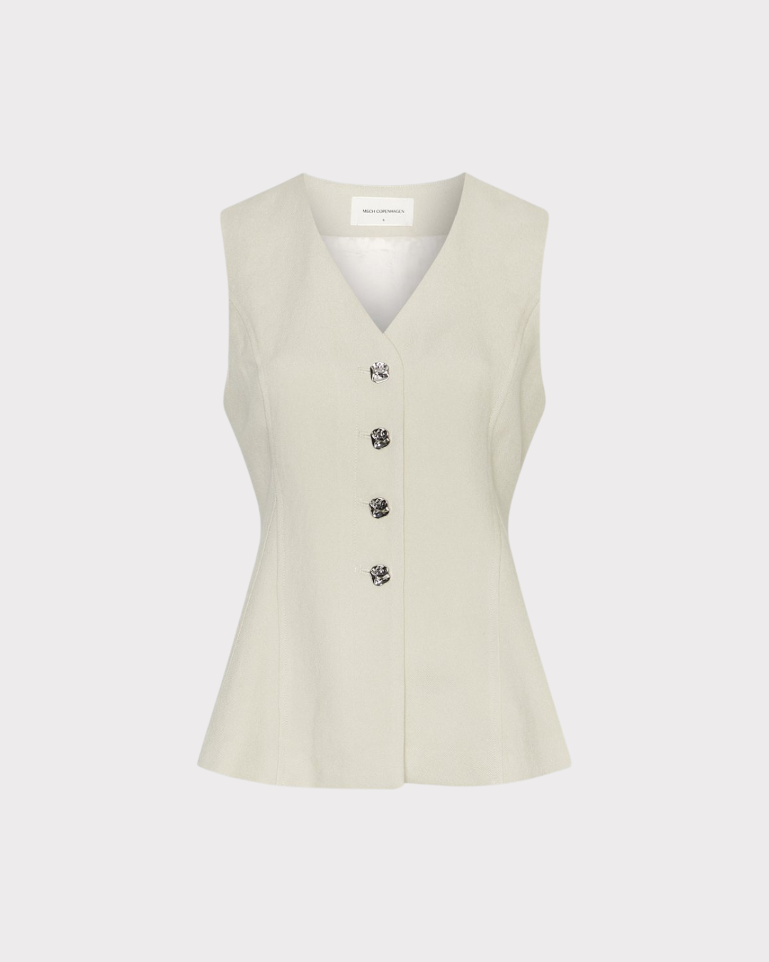 Mschesteriane Silver Waistcoat-Overdel-MSCH Copenhagen-Aandahls