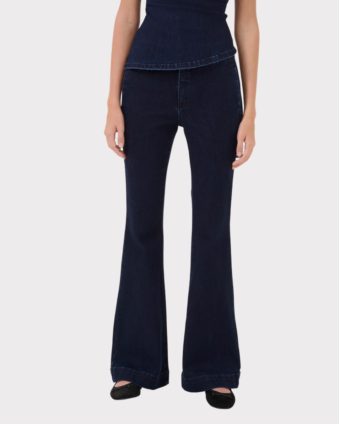 Ayomw 158 High Bootcut Y-Jeans-My Essential Wardrobe-Aandahls