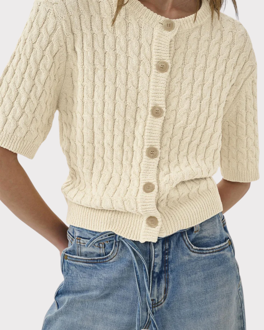 Divamw Knit Cardigan-Genser-My Essential Wardrobe-Aandahls