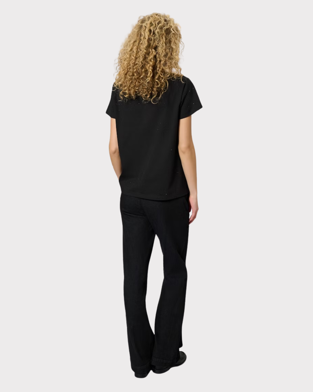 Hannemw Rhinestone Tee-T-shirt-My Essential Wardrobe-Aandahls