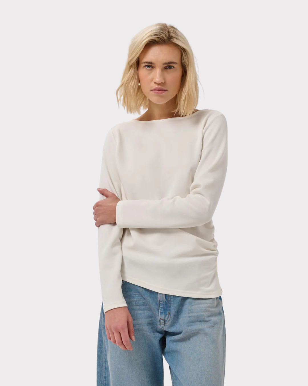 Mwhelle Asymmetric Blouse