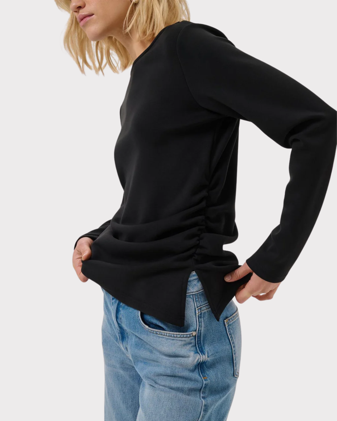 Mwhelle Asymmetric Blouse