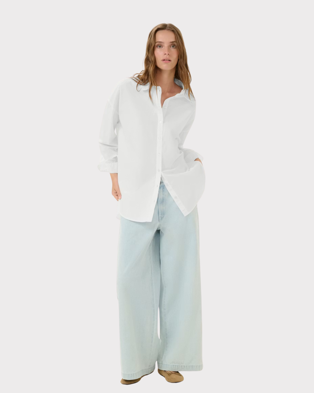 Sunnamw Boxy Shirt-Overdel-My Essential Wardrobe-Aandahls