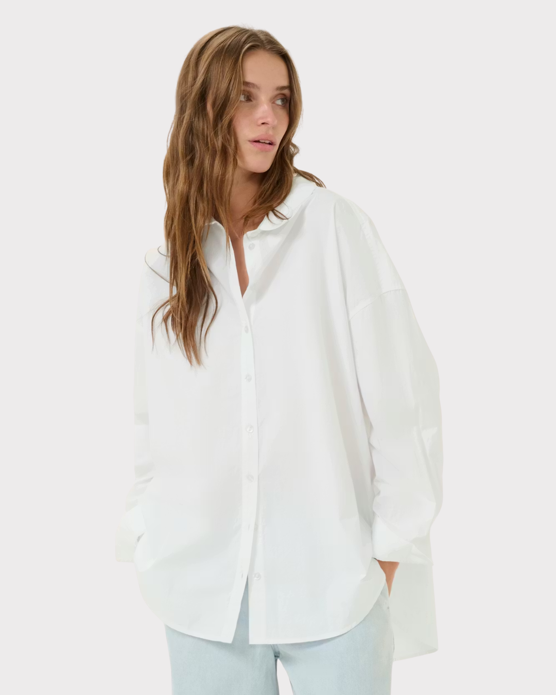 Sunnamw Boxy Shirt-Overdel-My Essential Wardrobe-Aandahls