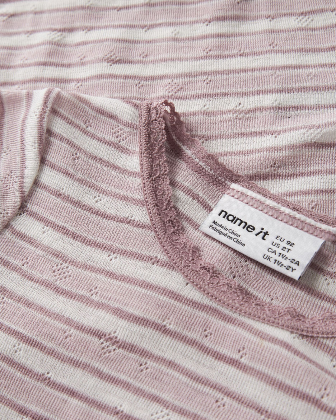Nmfwang Wool Needle Ls Top Noos