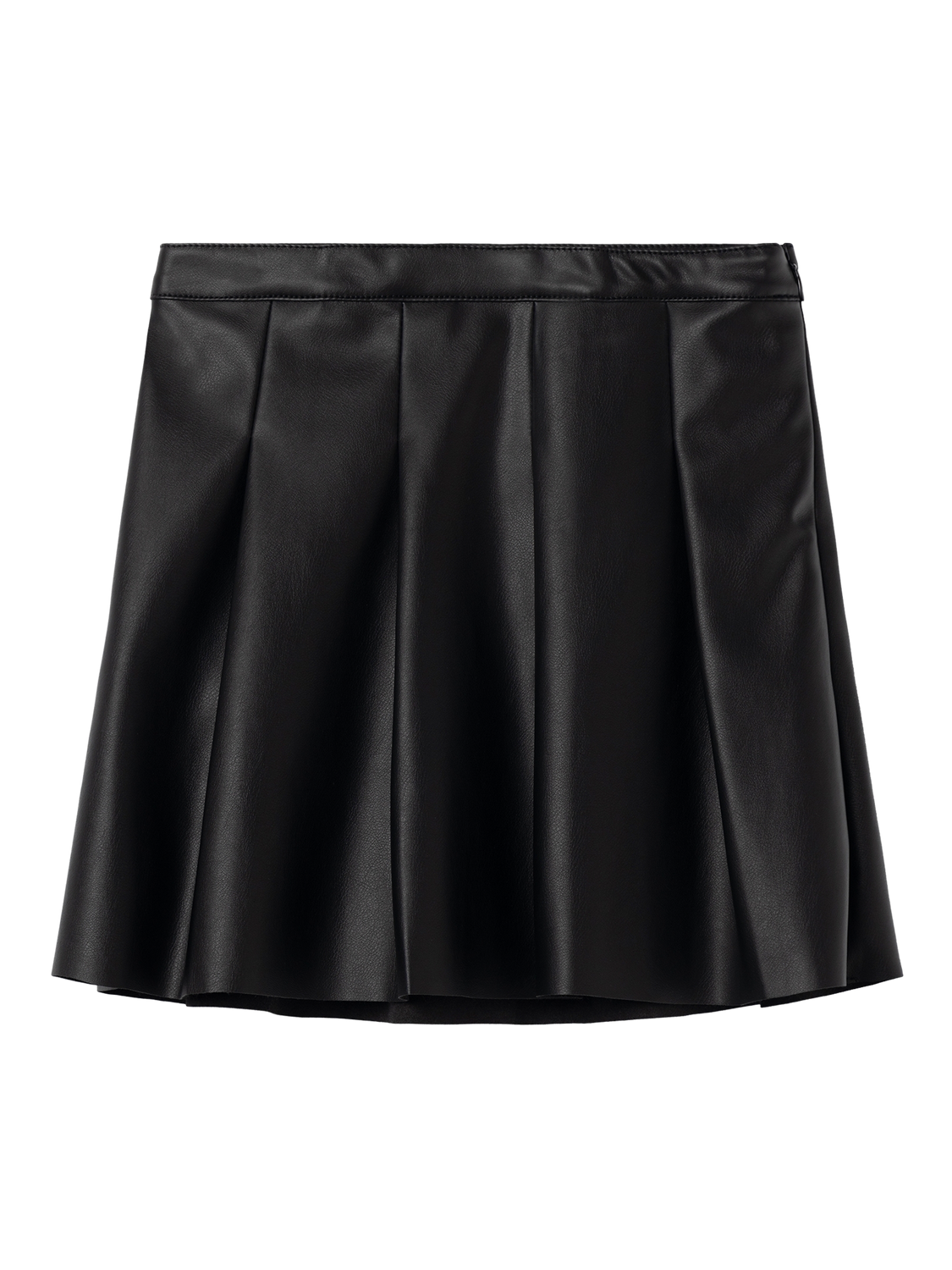 Nkfsianine pu pleat skirt-Skjørt-Name it-Aandahls