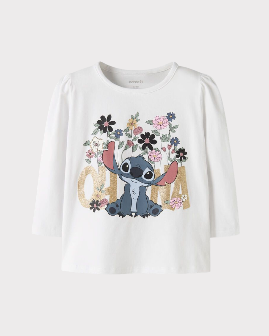 Nmfjina Stitch Ls Top Box Noos Wdi