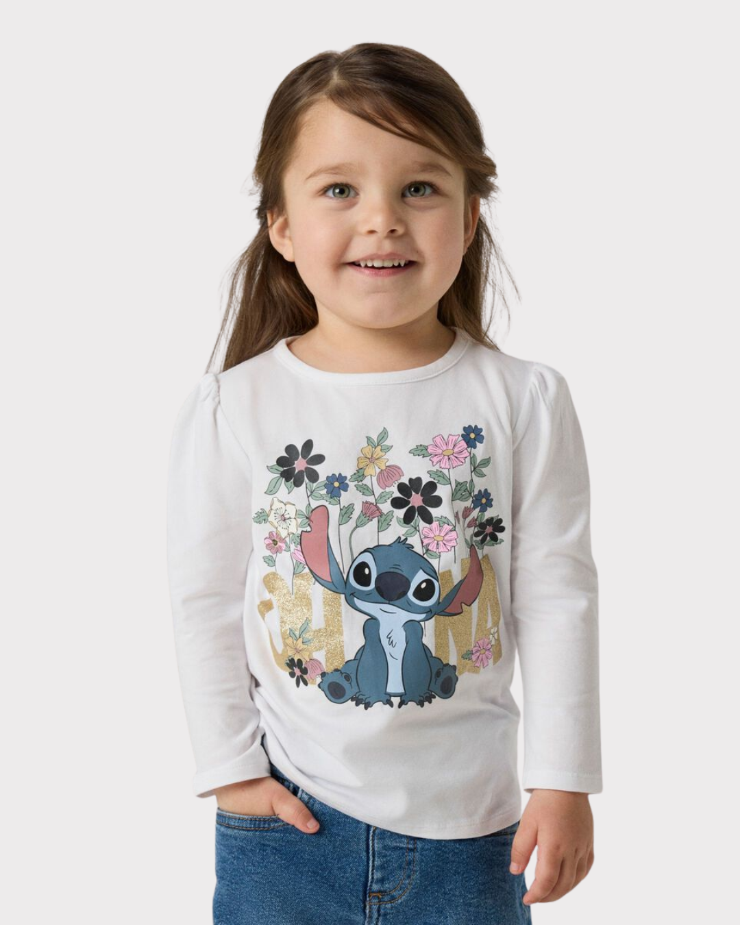 Nmfjina Stitch Ls Top Box Noos Wdi