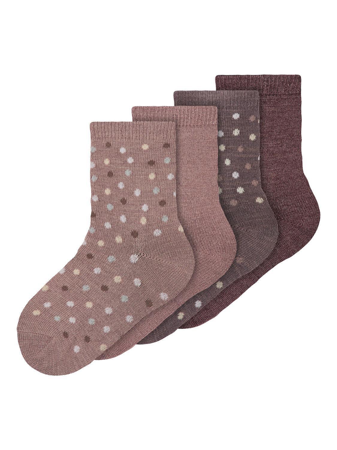 NmfWak Wool 4 pack sock xxlll-Accessories-Name it-Aandahls
